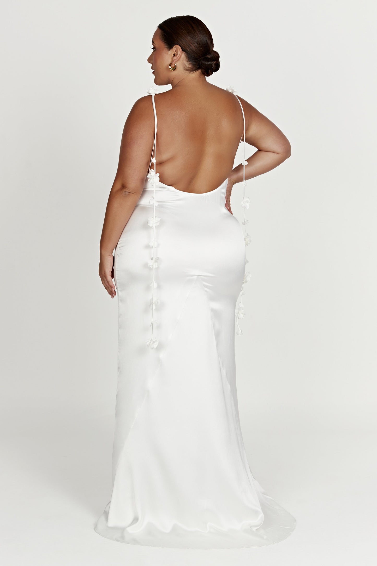 Elenora Rose Gown - White