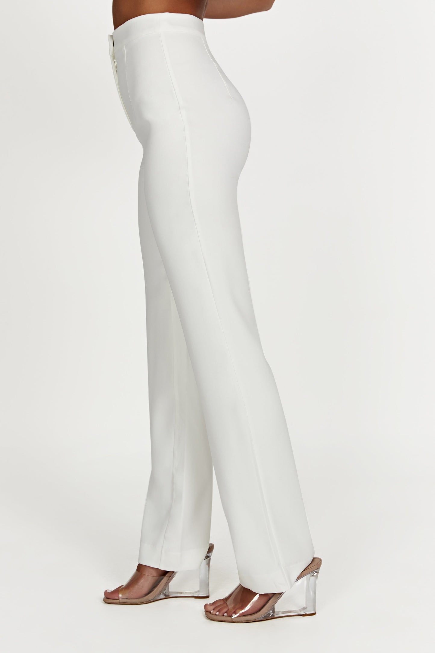 Allanah Straight Leg Pant - White