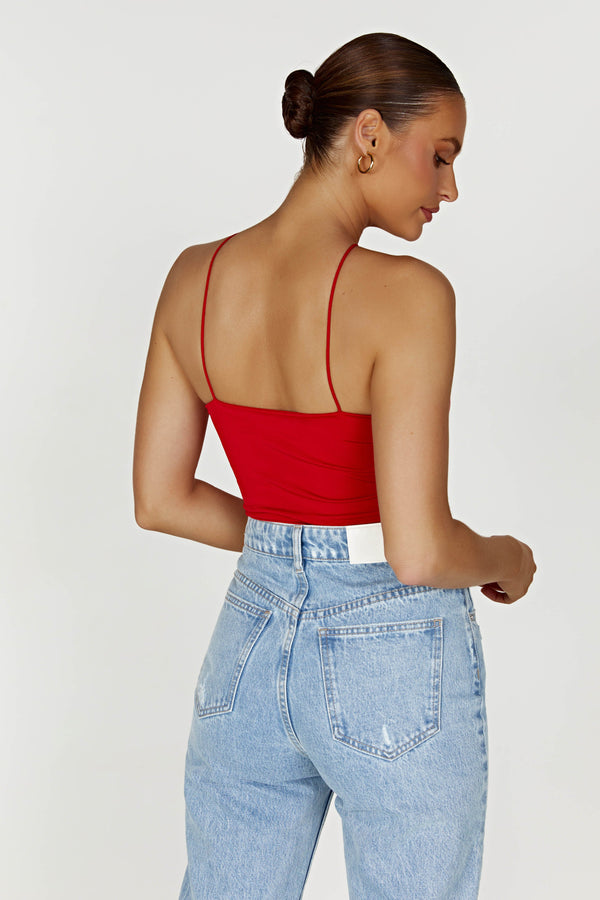 Forever 21 Faux Leather Halter Crop Top, $14, Forever 21