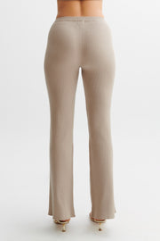 Calypso Knit Trousers - Tawny Grey