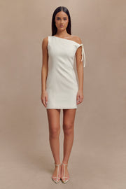 Baker Suiting Off Shoulder Dress - Ivory