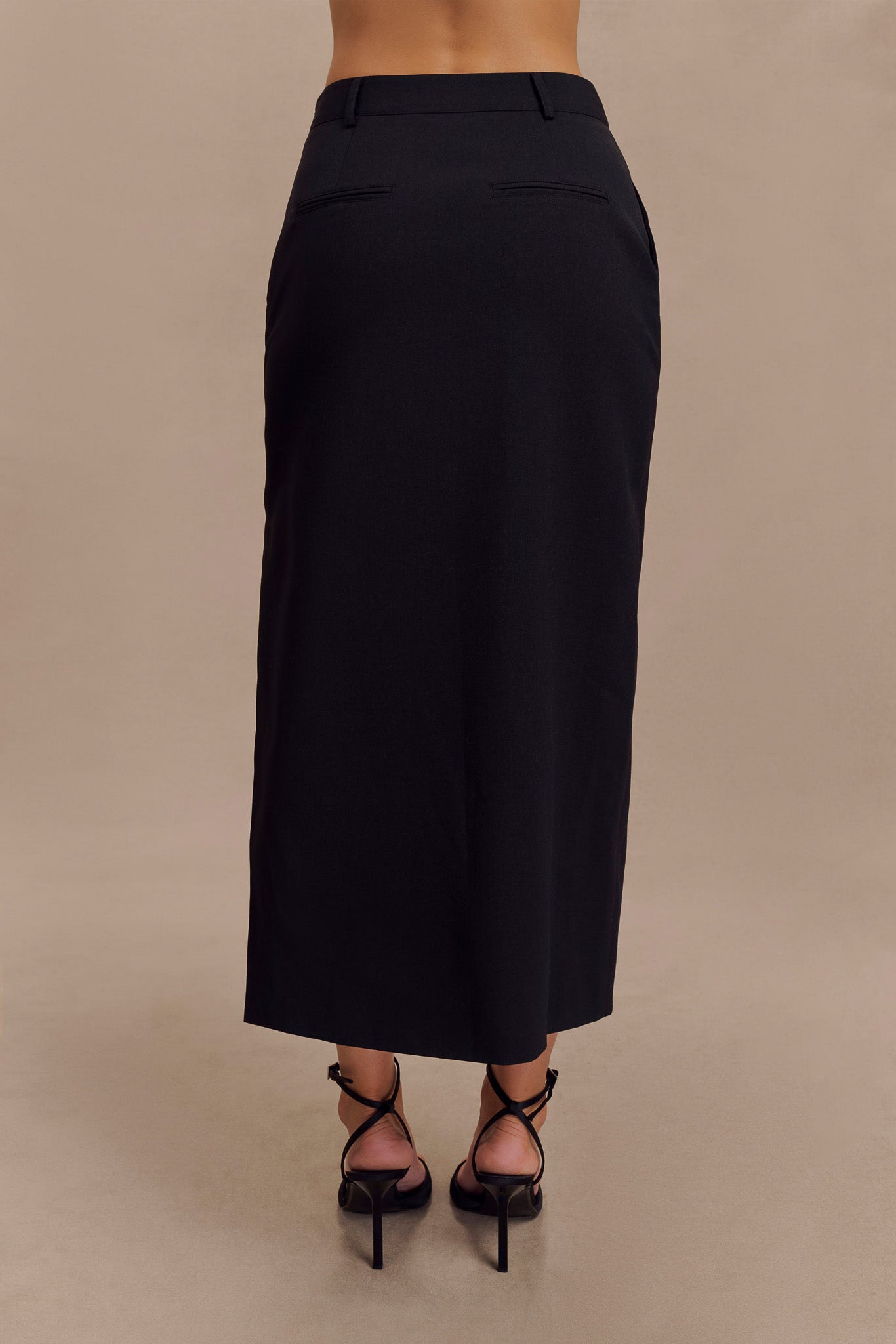 Ambrose Midi Skirt - Black