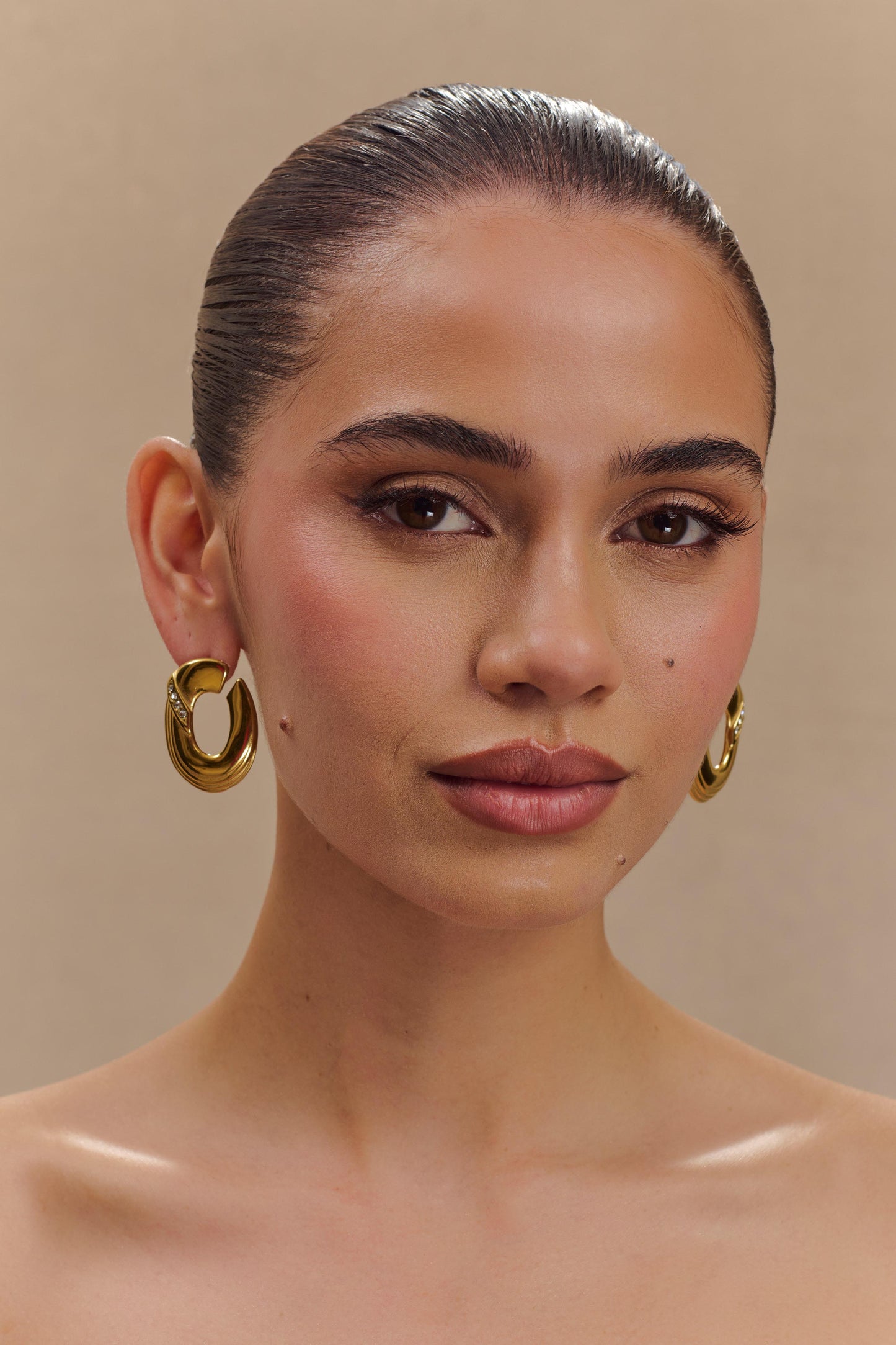 Lennon Hoop Earrings - Gold