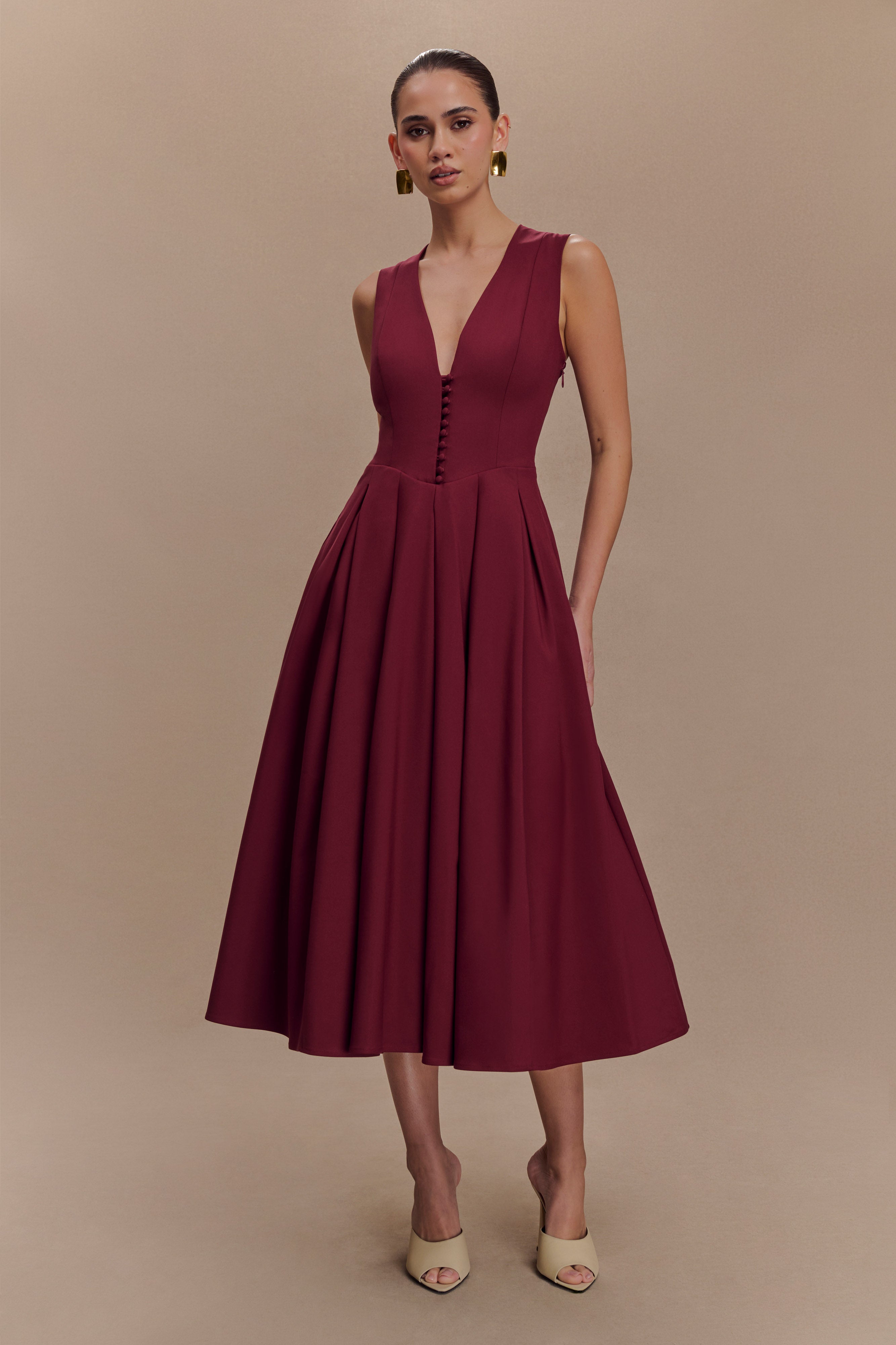 Kettlewell sleeveless Midi orders dress