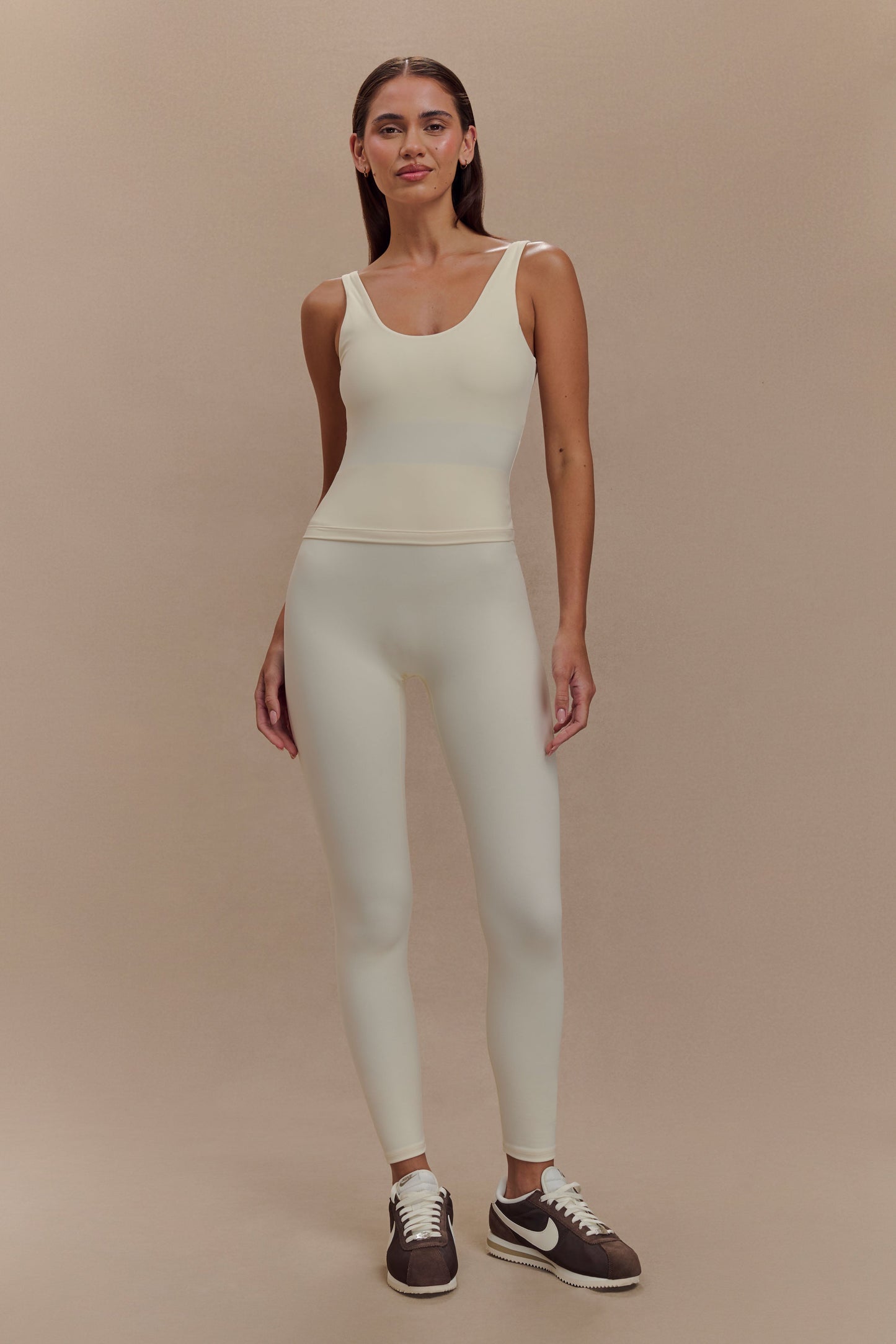 Callie Active Leggings - Ivory