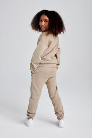 Phoenix Kids Unisex Crewneck Jumper - Cement