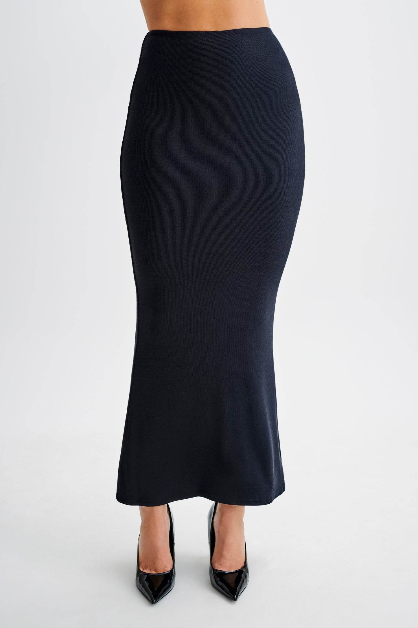 Jonah Modal Maxi Skirt - Black