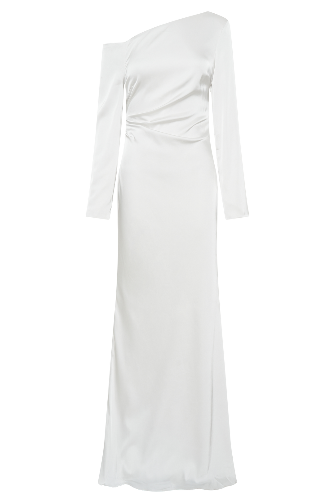 Avery Long Sleeve Maxi Dress - Ivory- MESHKI U.S