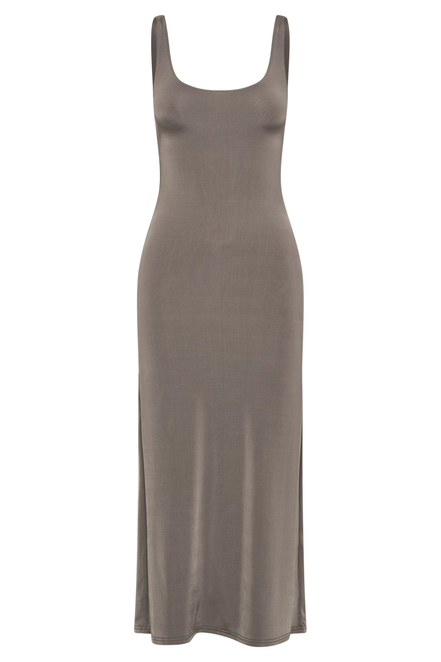 Augustine Slinky Scoop Midi Dress - Coco