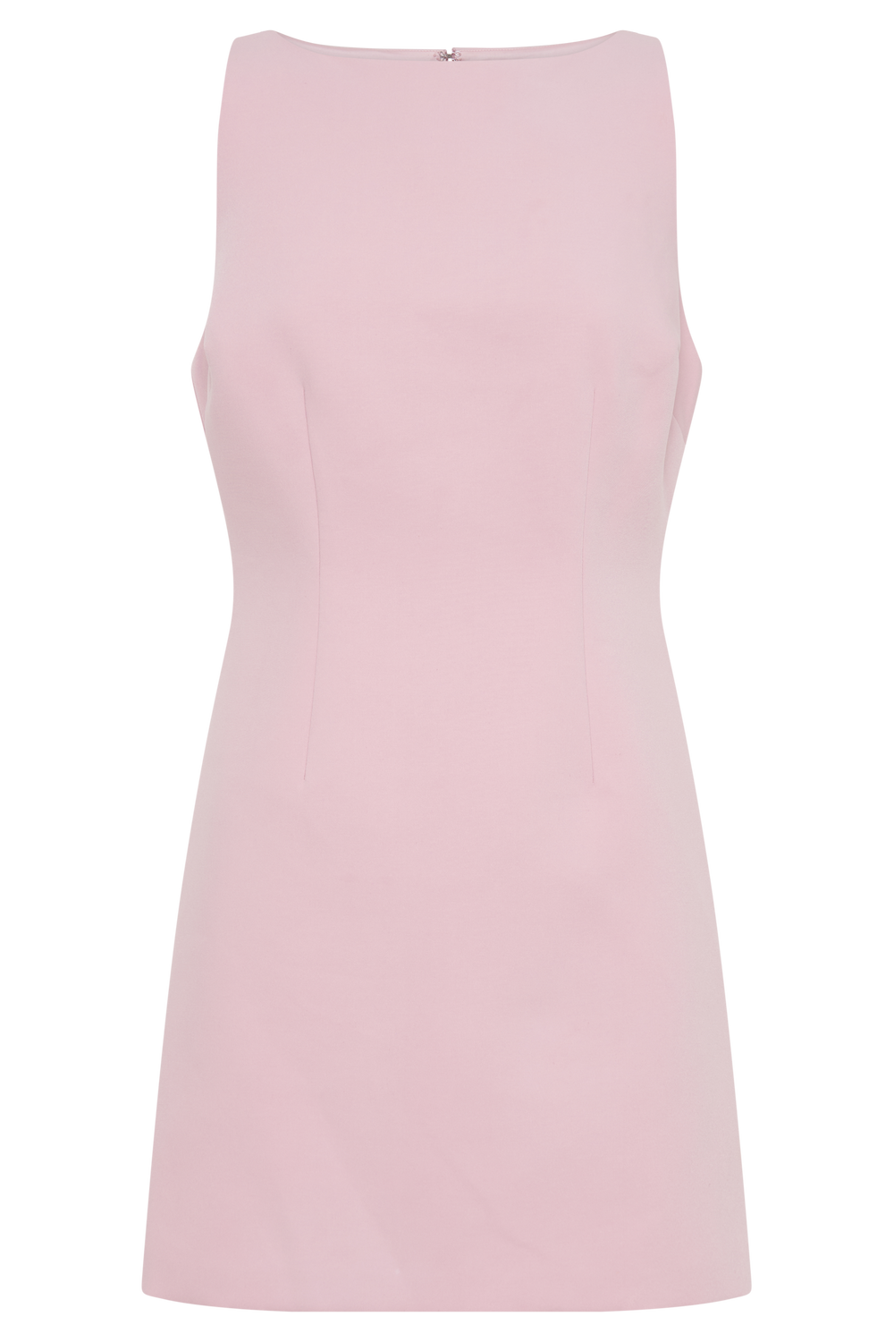 Angela Suiting Mini Dress - Baby Pink