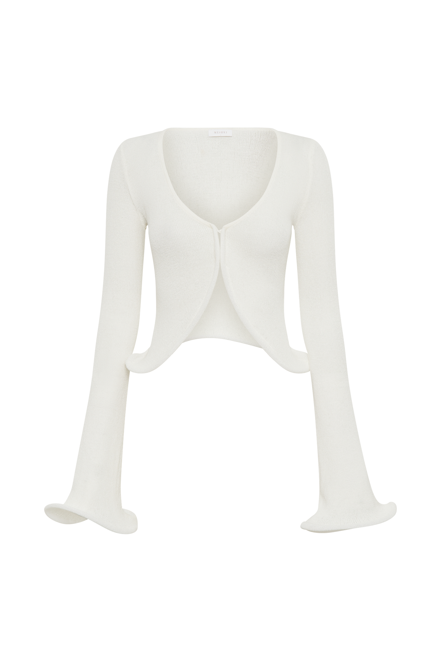 Gigi Long Sleeve Knit Top - Ivory