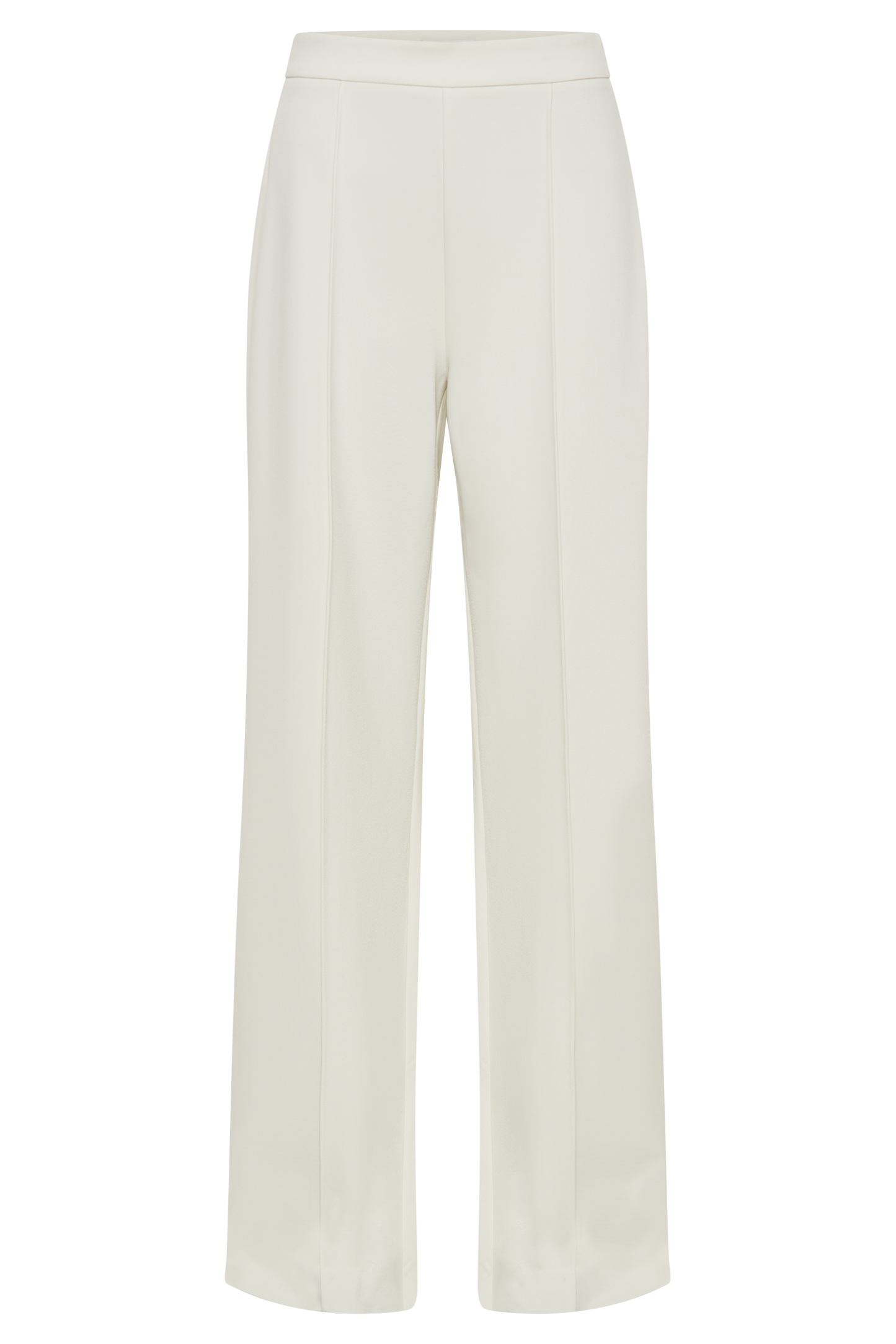 Antonia Pleated Wide Leg Pants - Ivory