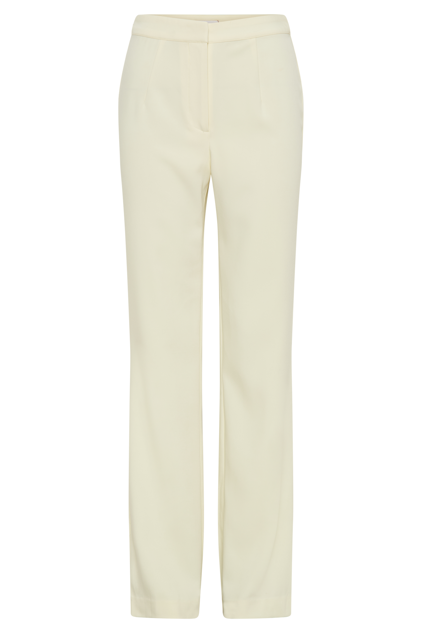 Allanah Suiting Straight Leg Pant - Pastel Lemon