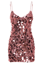 Romilly Sequin Mini Dress - Candy Pink