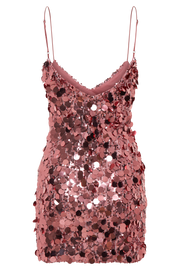 Romilly Sequin Mini Dress - Candy Pink