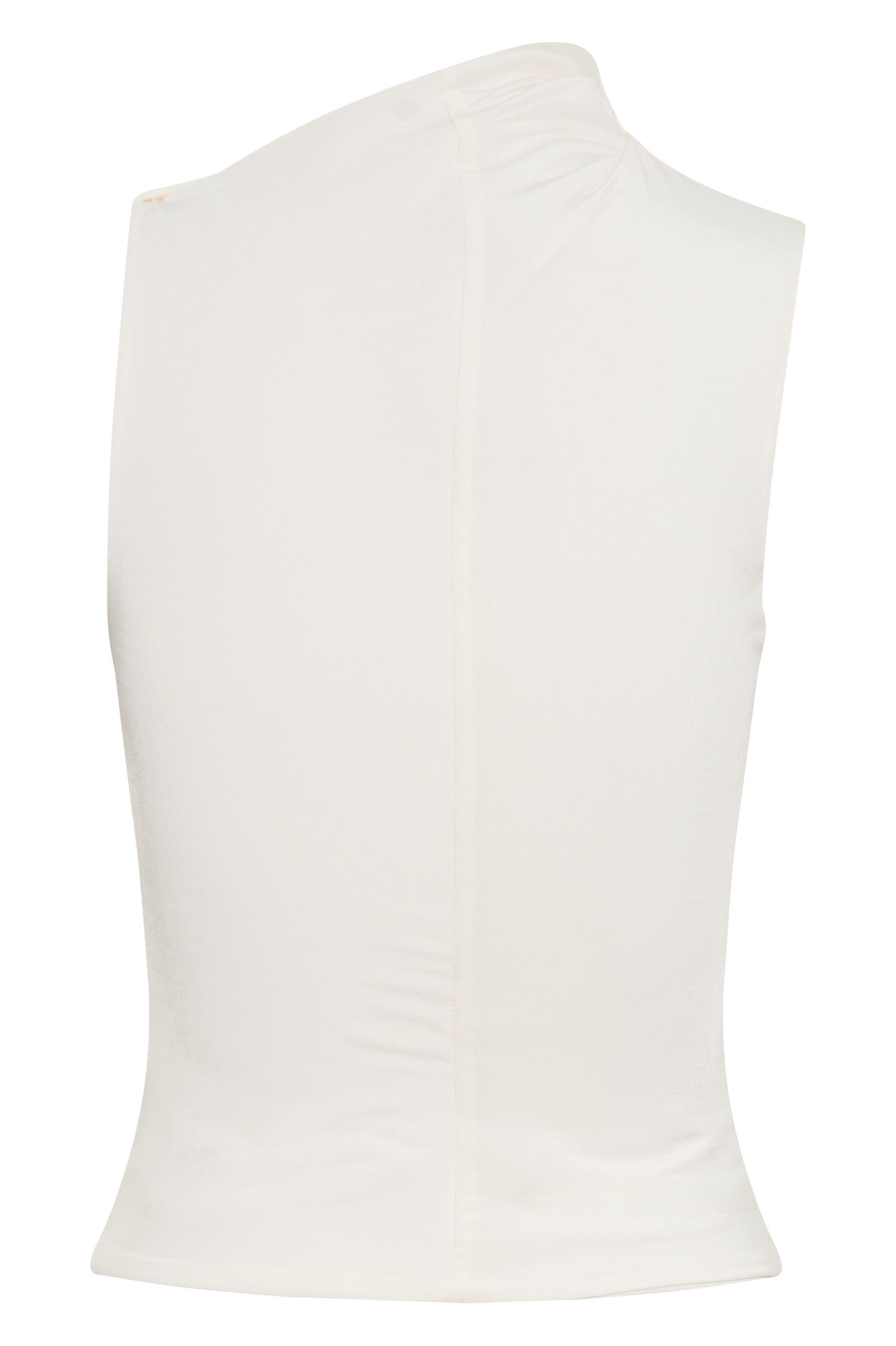 Hadleigh Sleeveless Slinky Top - Ivory