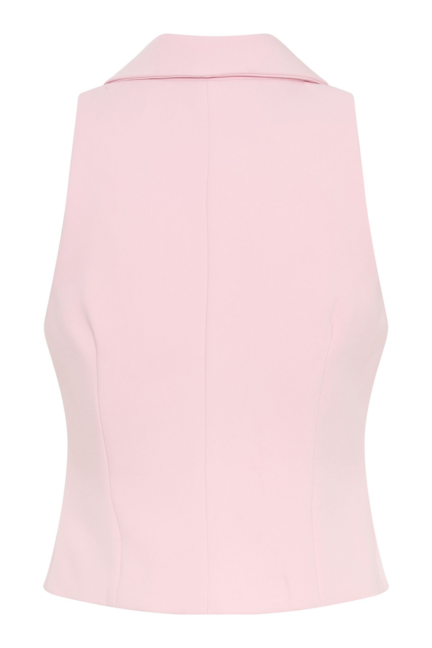 Mura Suiting Vest - Baby Pink