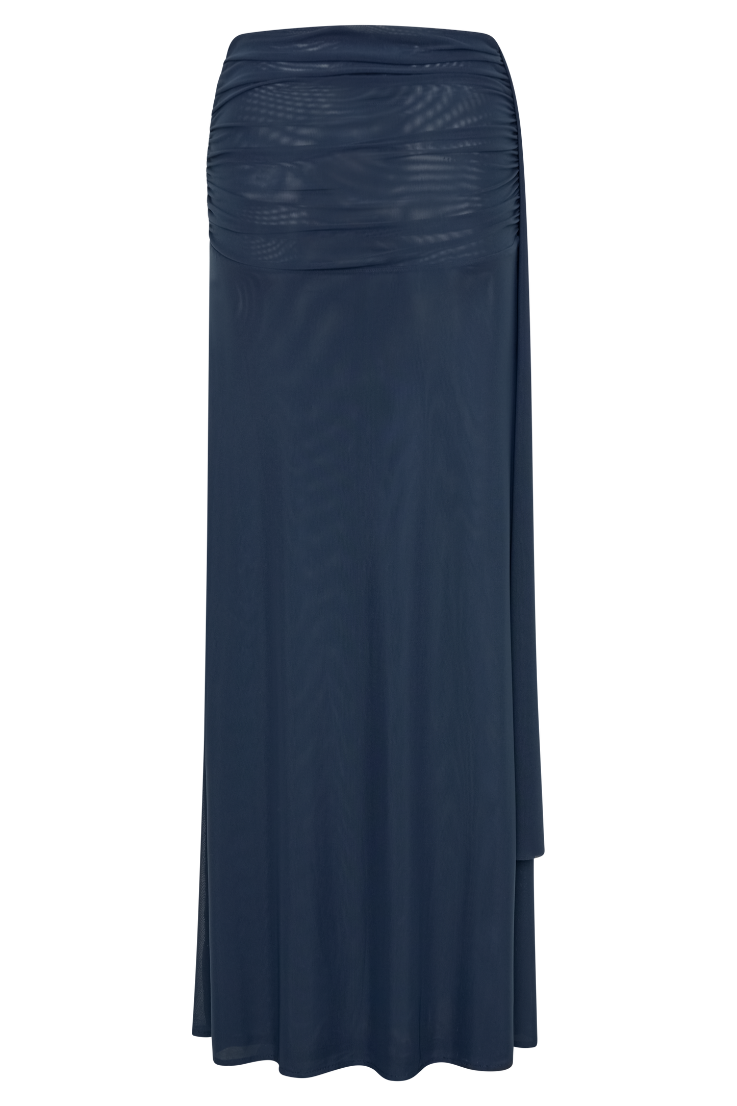 Arna Mesh Maxi Skirt - Midnight Blue