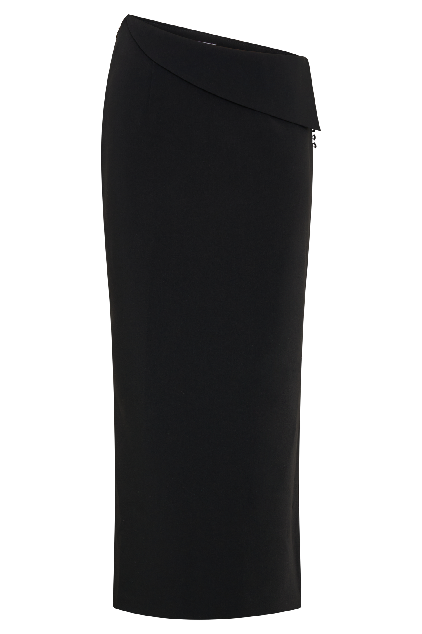 Astrid Suiting Midi Skirt - Black