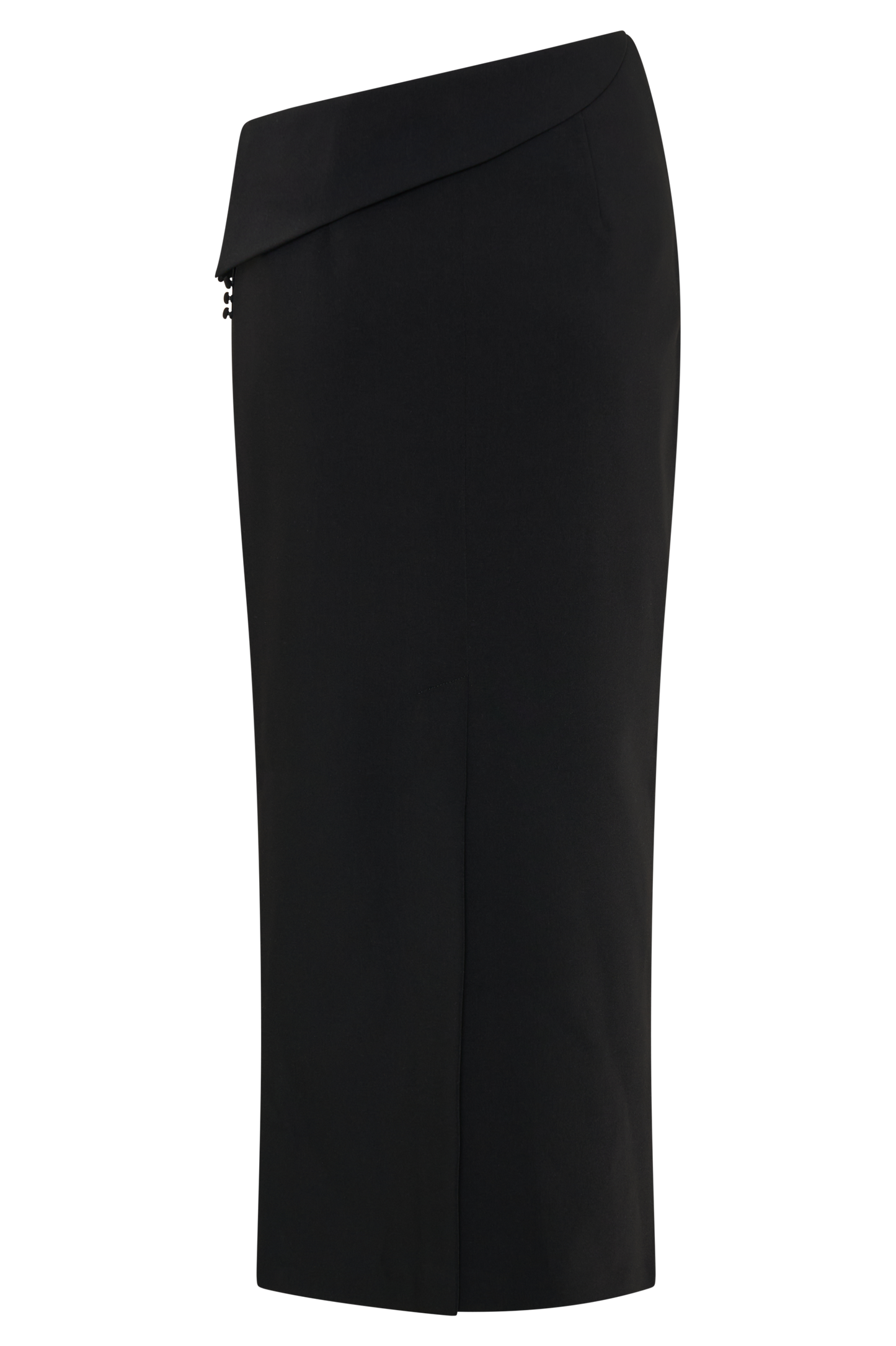 Astrid Suiting Midi Skirt - Black