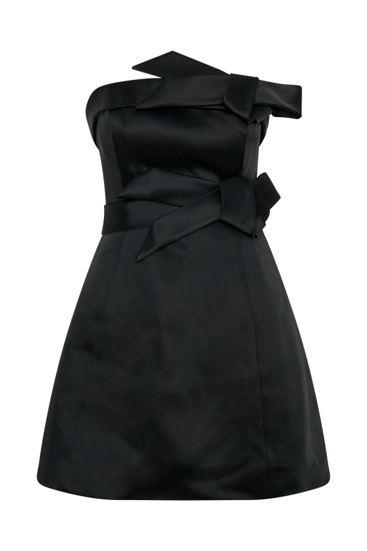 Black Silk Dresses Shop Online MESHKI U.S