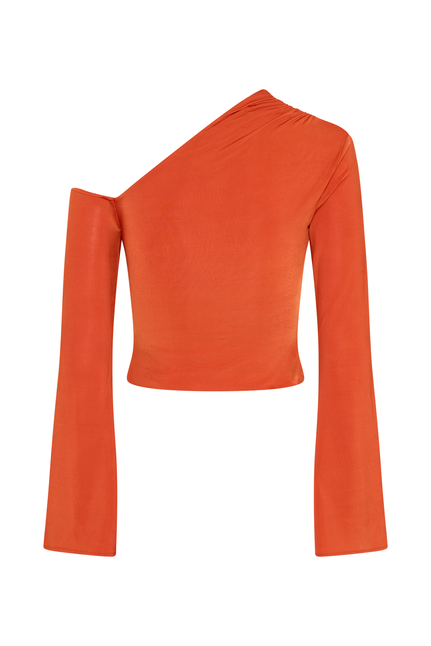 NWT L’AGENCE Rust Orange Fall Long Sleeve Top XS online $350