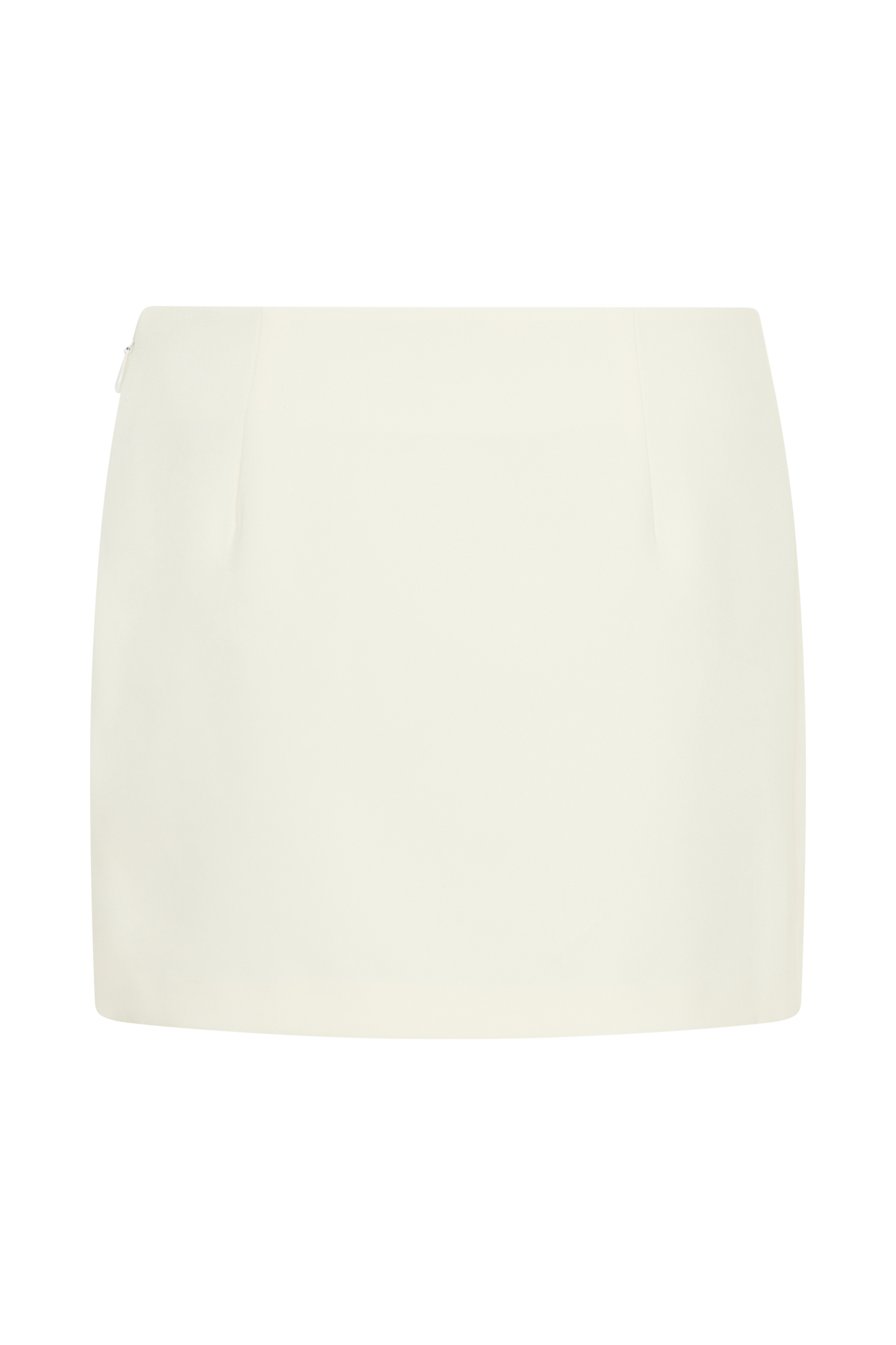 Aisha Suiting Mini Skirt - Ivory