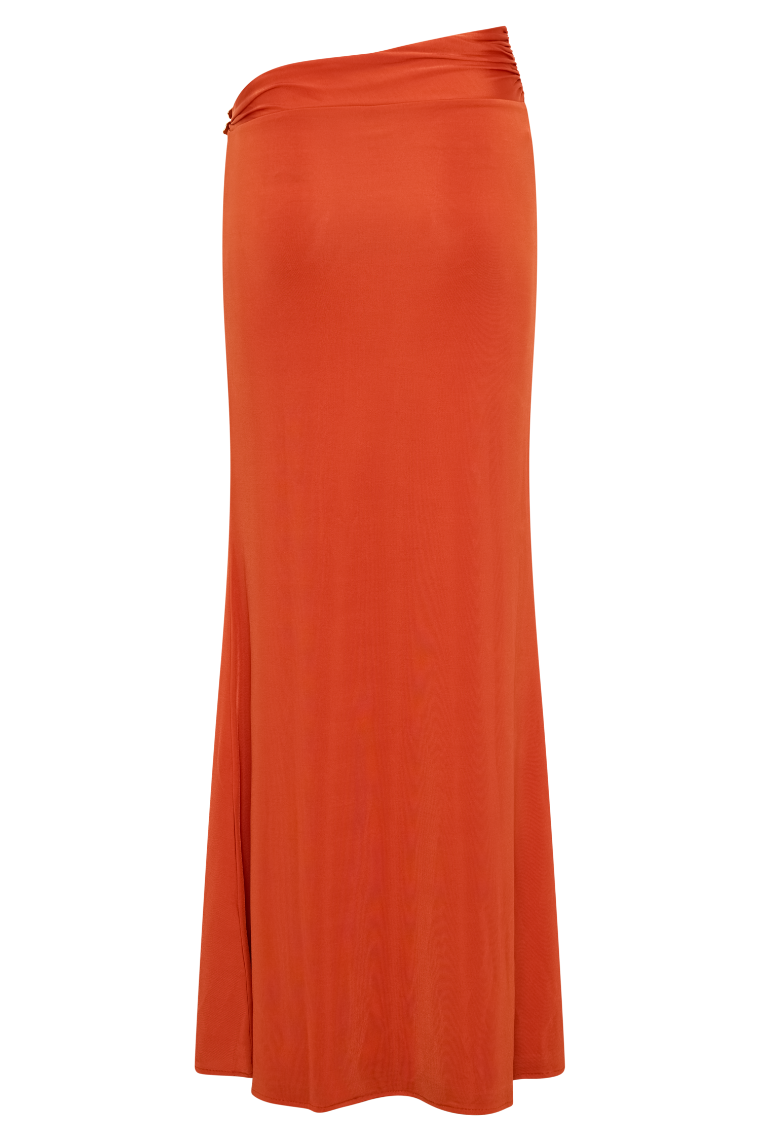 Burnt orange maxi skirt best sale