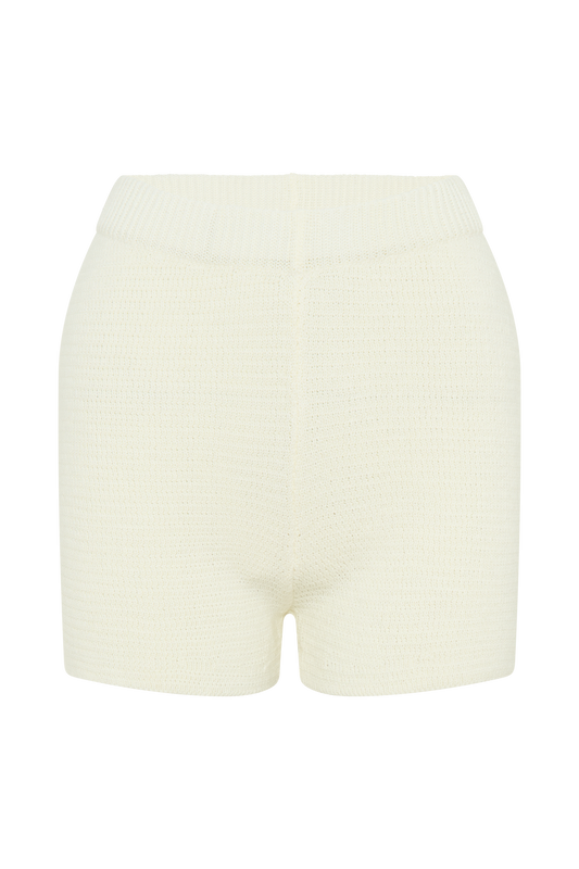 Noah Knit Shorts - Ivory