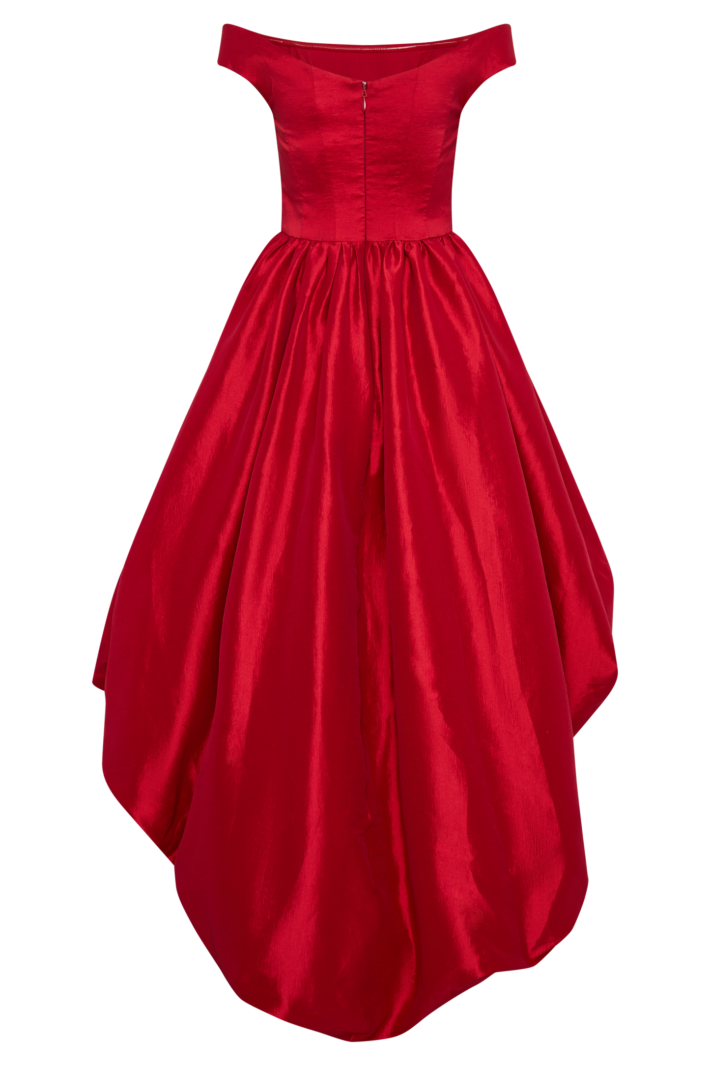 Amelia Bubble Maxi Dress - Ruby Red