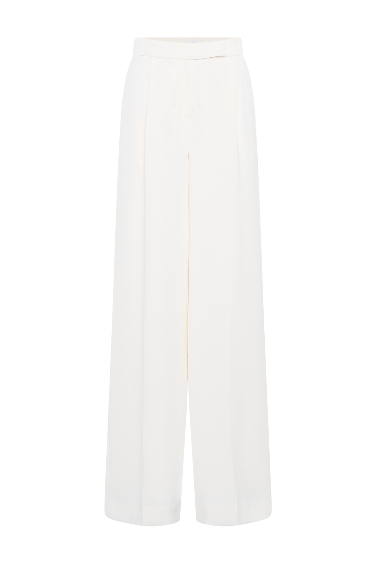 Faith Suiting Wide Leg Pant - Ivory