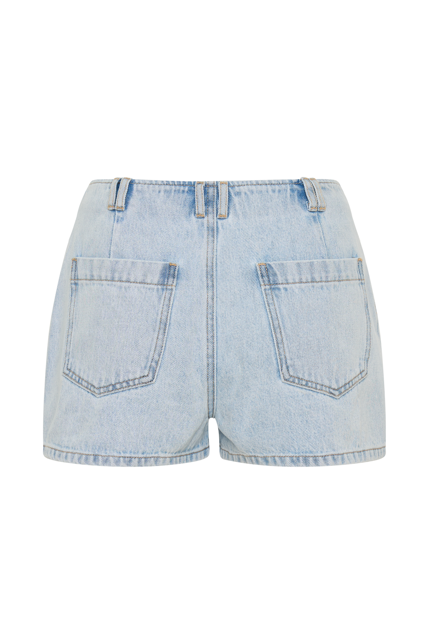 Tobias Denim Shorts - Light Blue