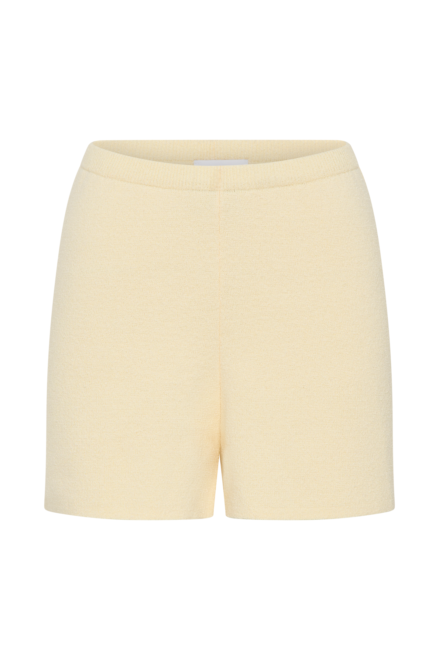 Malika Knit Shorts - Lemon