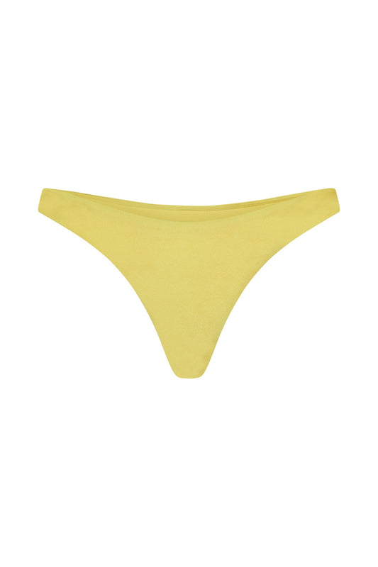 Bambi Cheeky Cut Bikini Bottoms - Canary Yellow