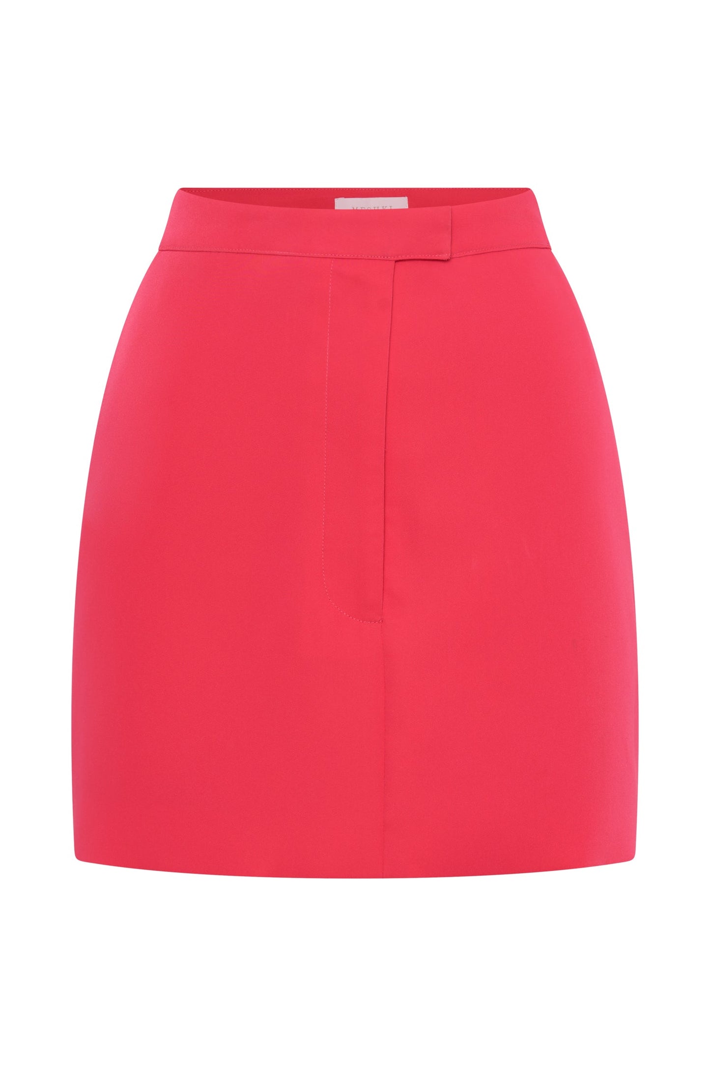 Josie Crepe Mini Skirt - Raspberry