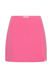 Romee Mini Skirt - Bubblegum Pink - MESHKI U.S