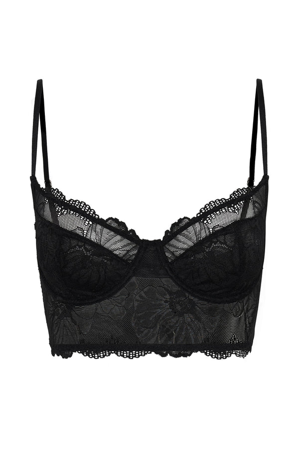 Black and White Bralettes, Lace Bralettes and More