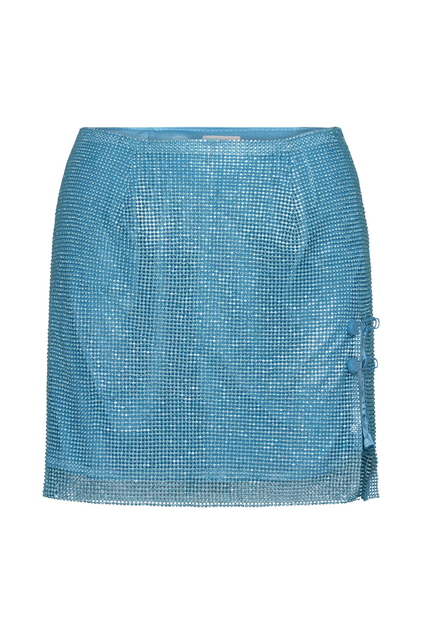 Marlena Glomesh Mini Skirt - Aquamarine