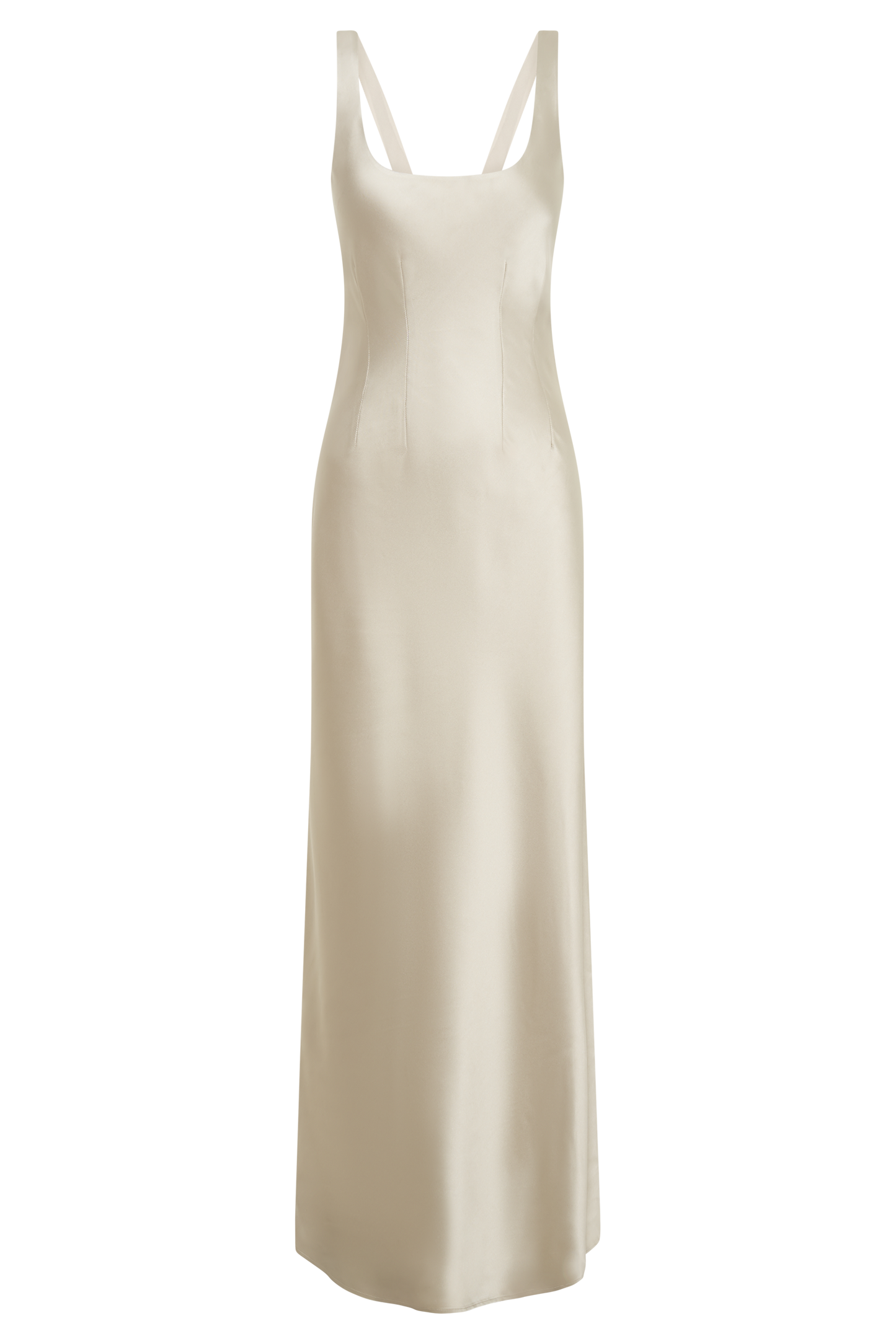 Arora Corset Maxi Dress - Champagne