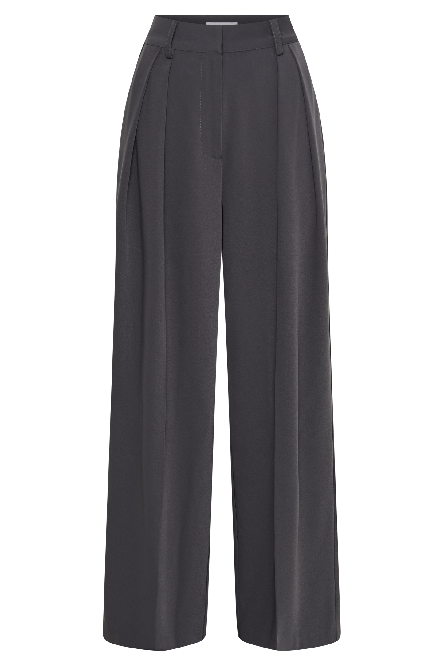 Jemima Straight Leg Pants - Charcoal