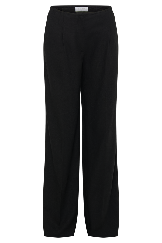 Adina Linen Pant - Black