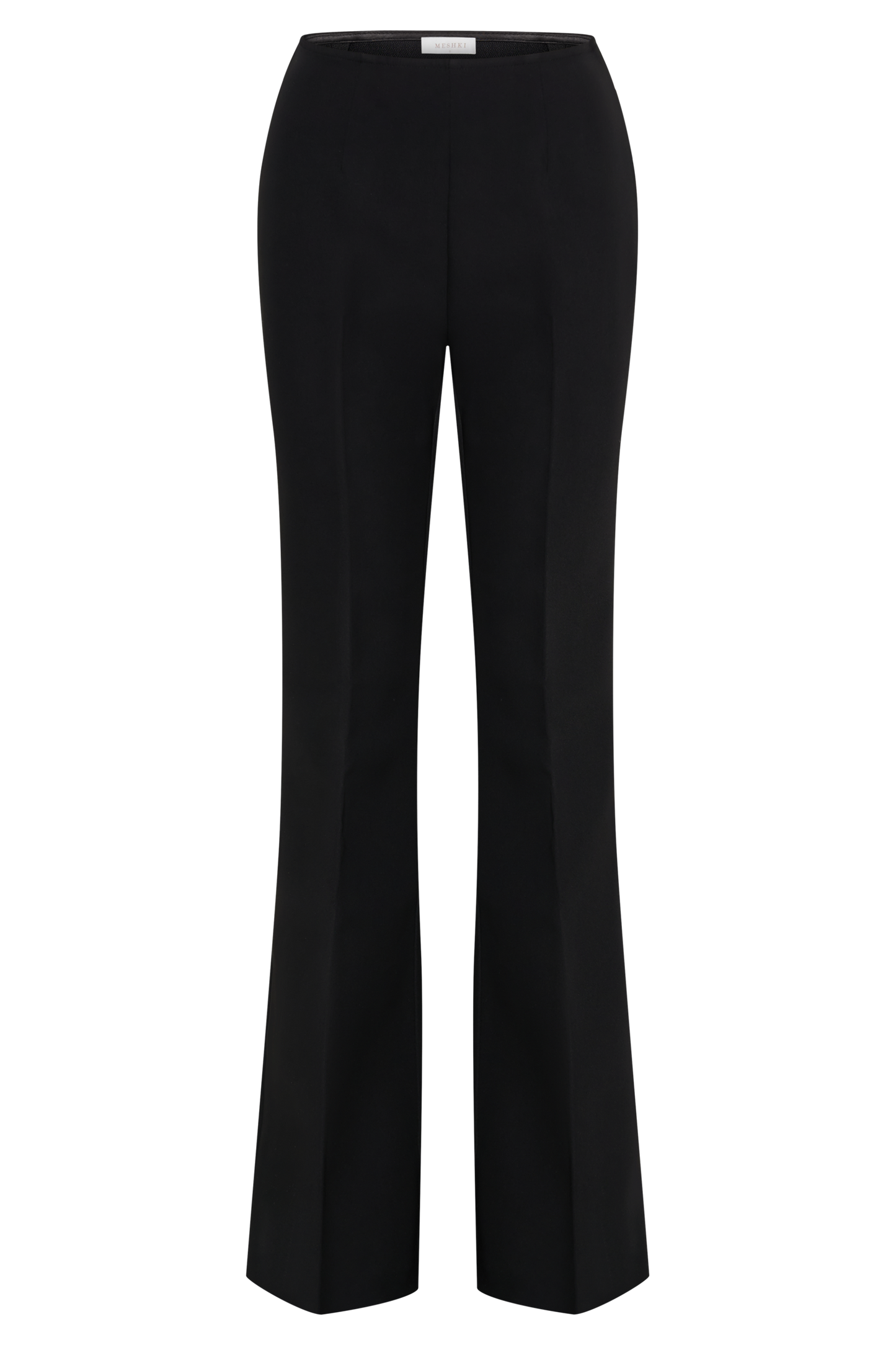 Loretta Fit & Flare Tailored Pant - Black