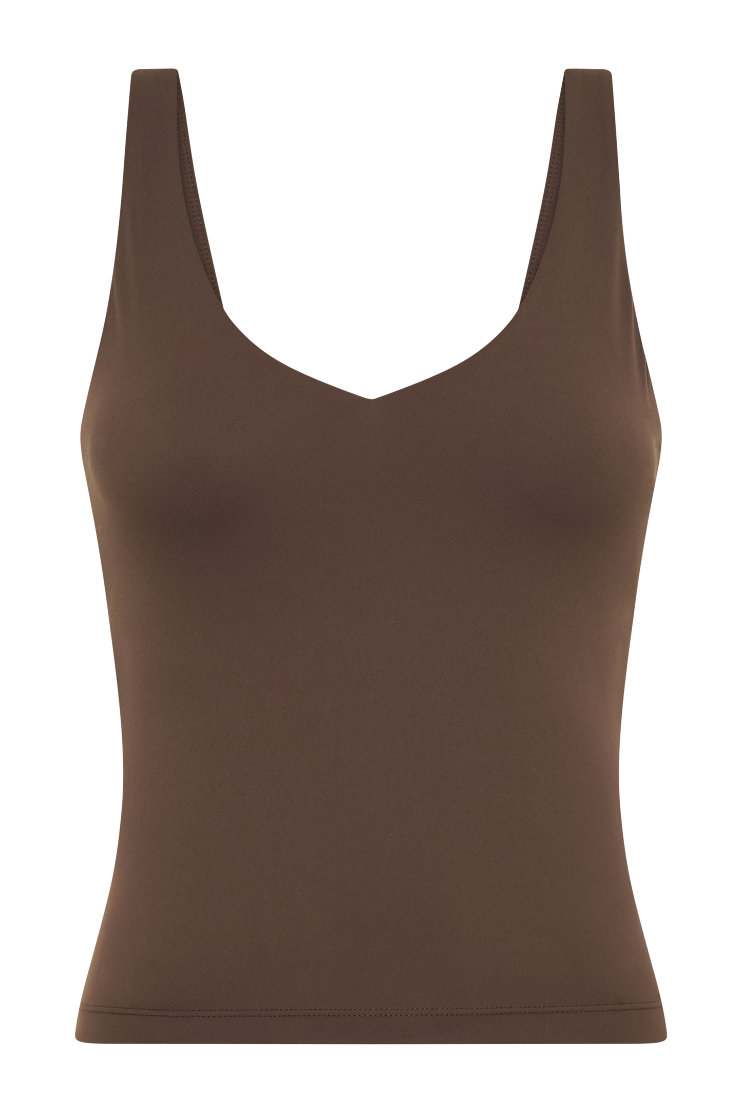 Nadine Yoga Top - Dark Chocolate