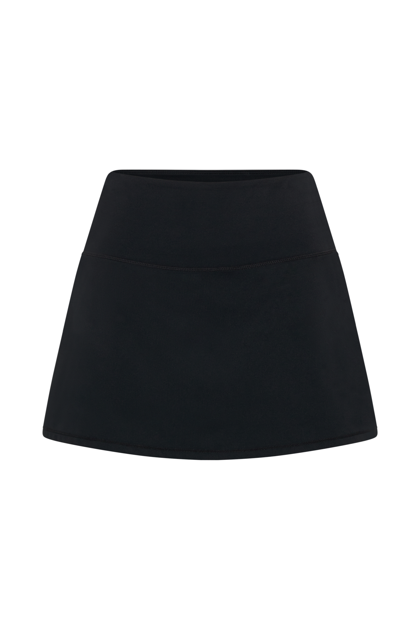 Terra Mini Skirt With Shorts - Black