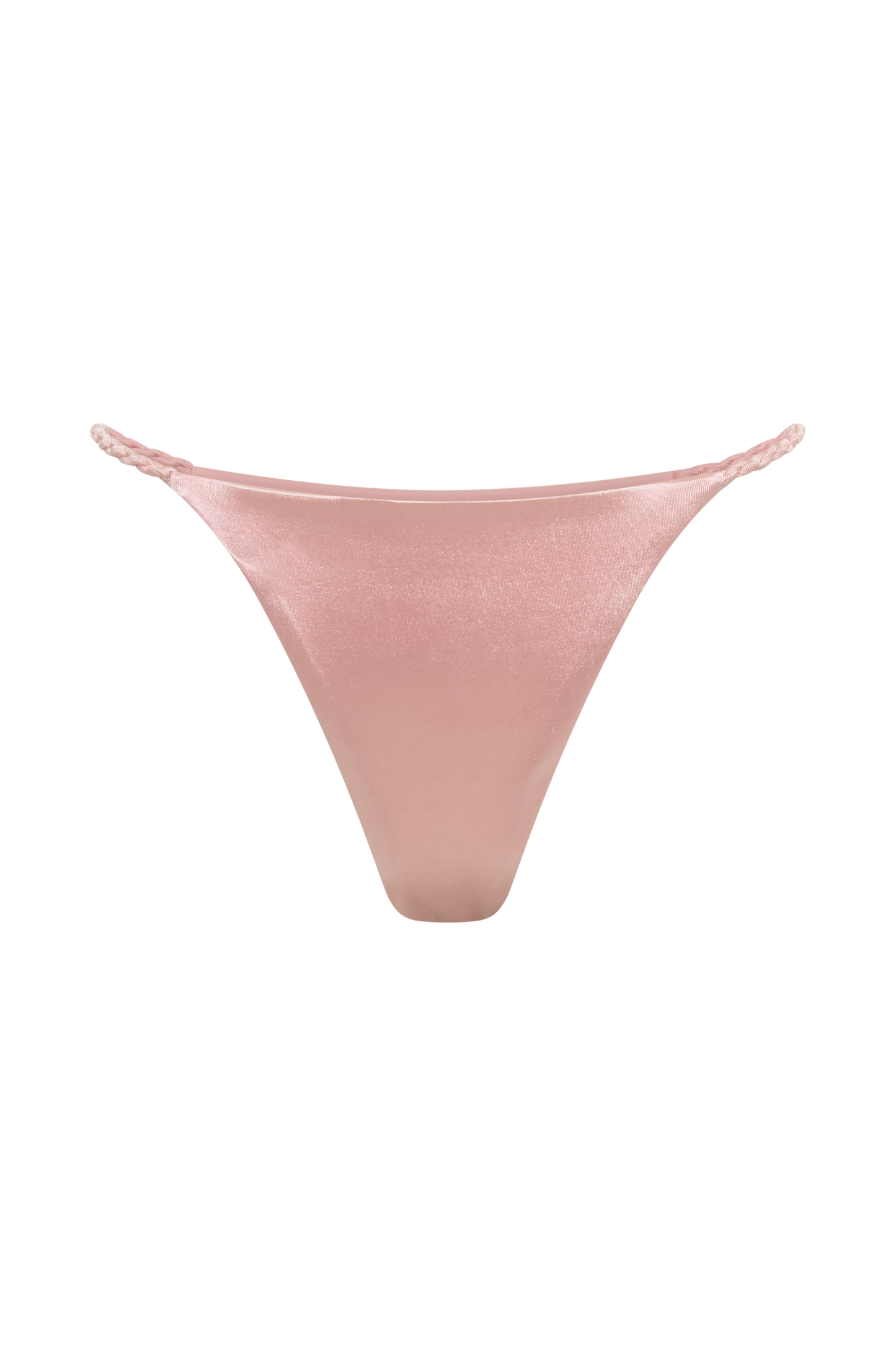 Melika Braided Bikini Bottoms - Pale Pink