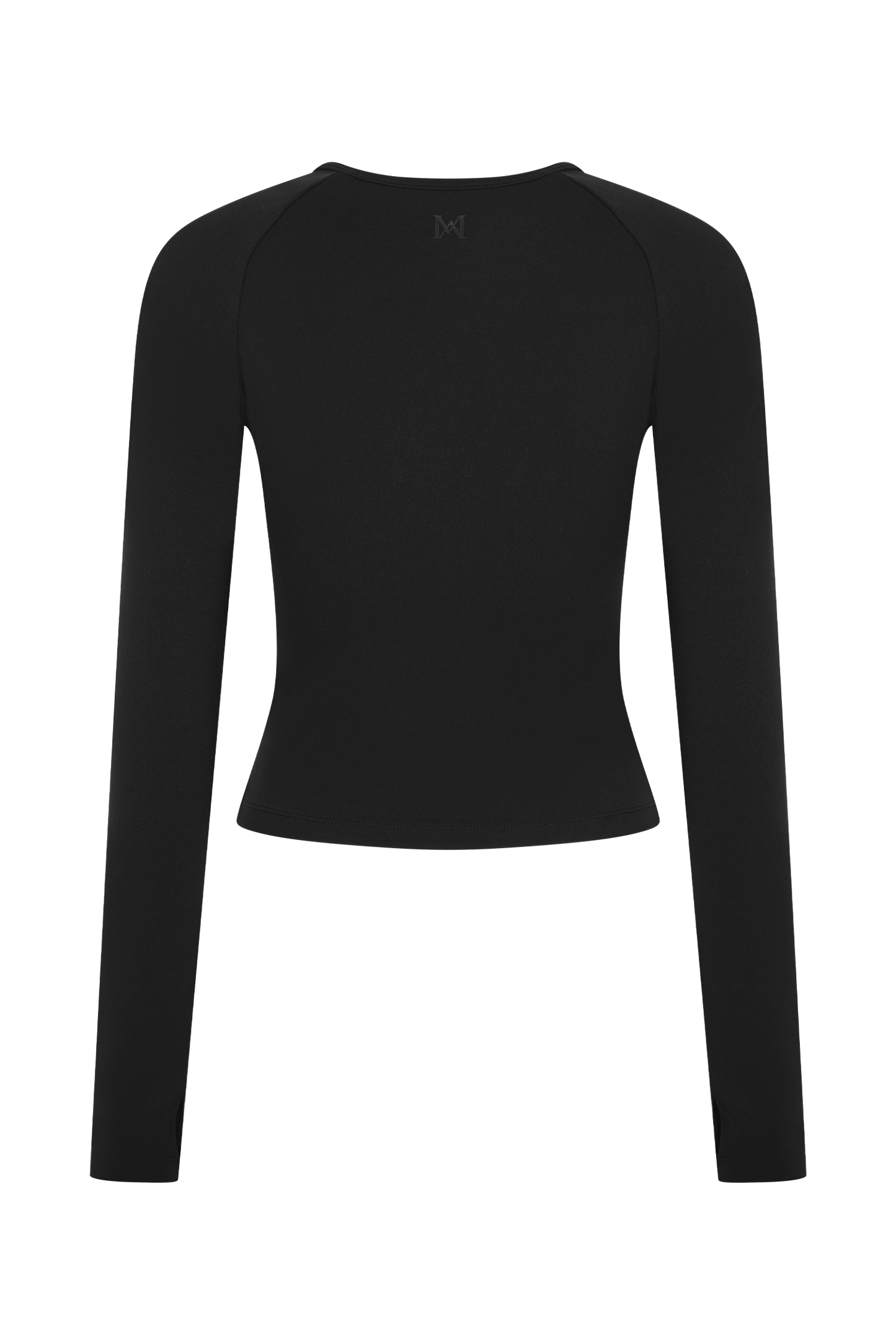 Eliana Long Sleeve Active Top - Black