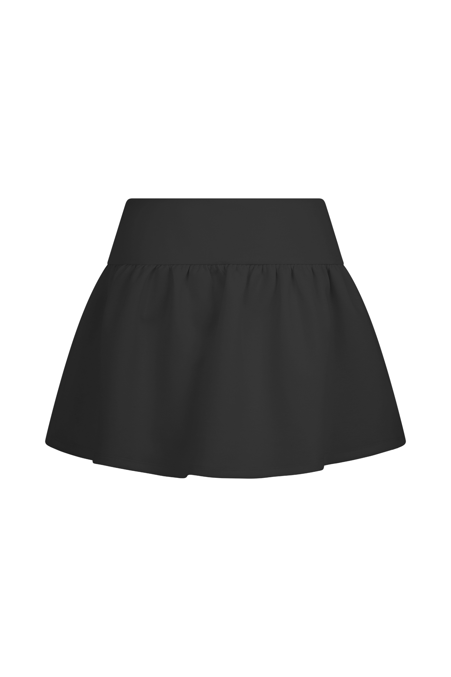 Jennie Frill Mini Skort - Black