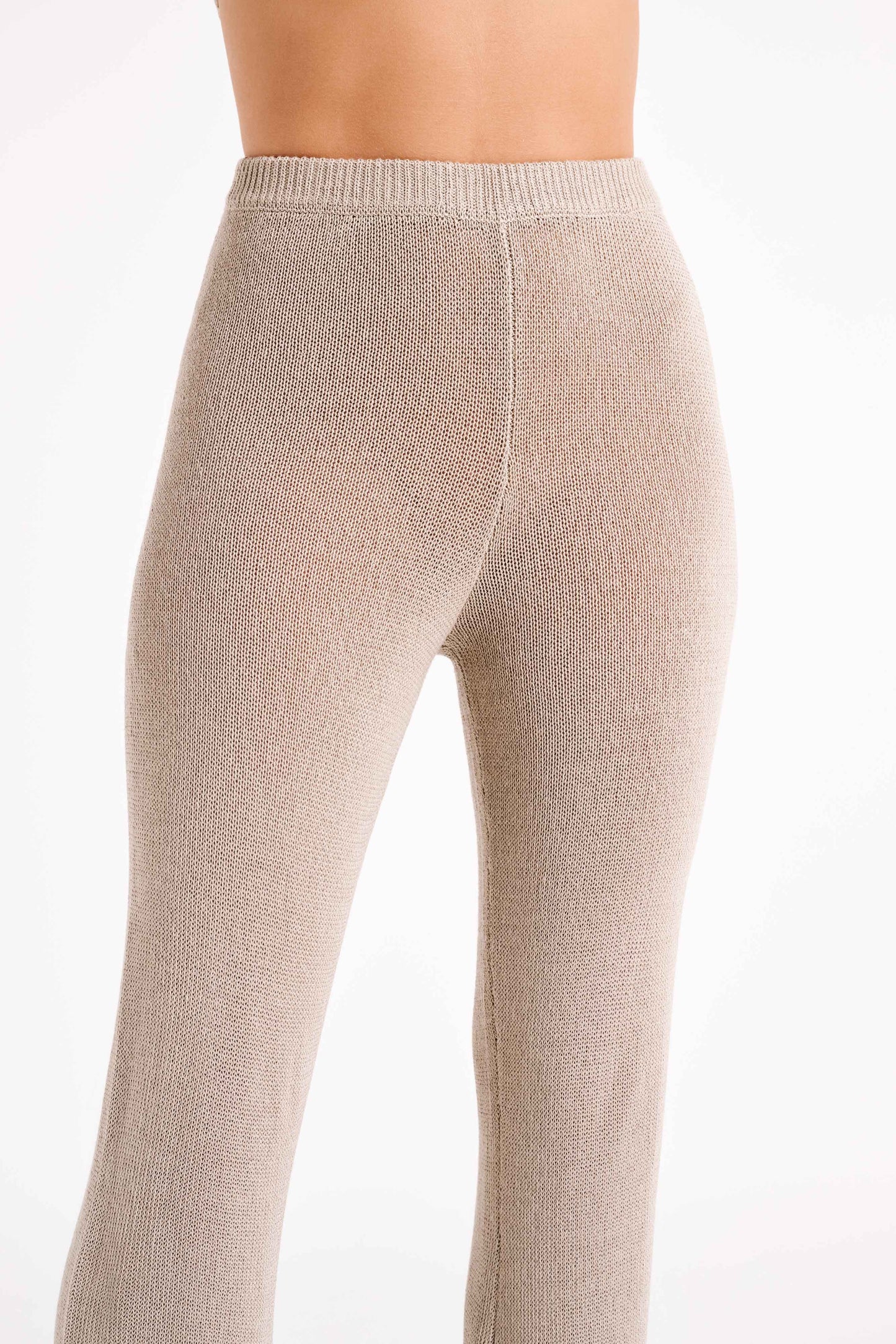 Carlota Knit Pants - Taupe