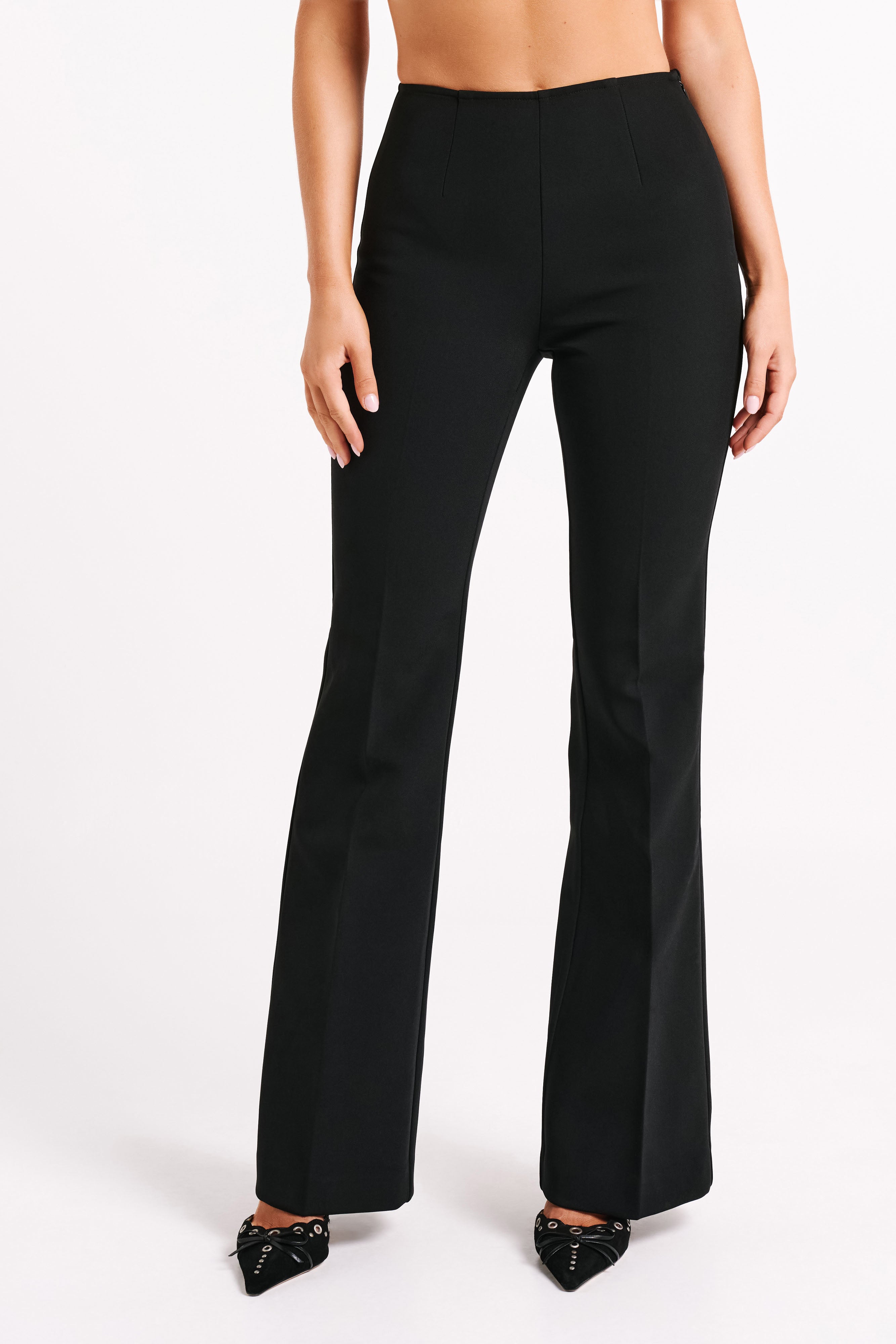 Fit & Flare Tailored Pants