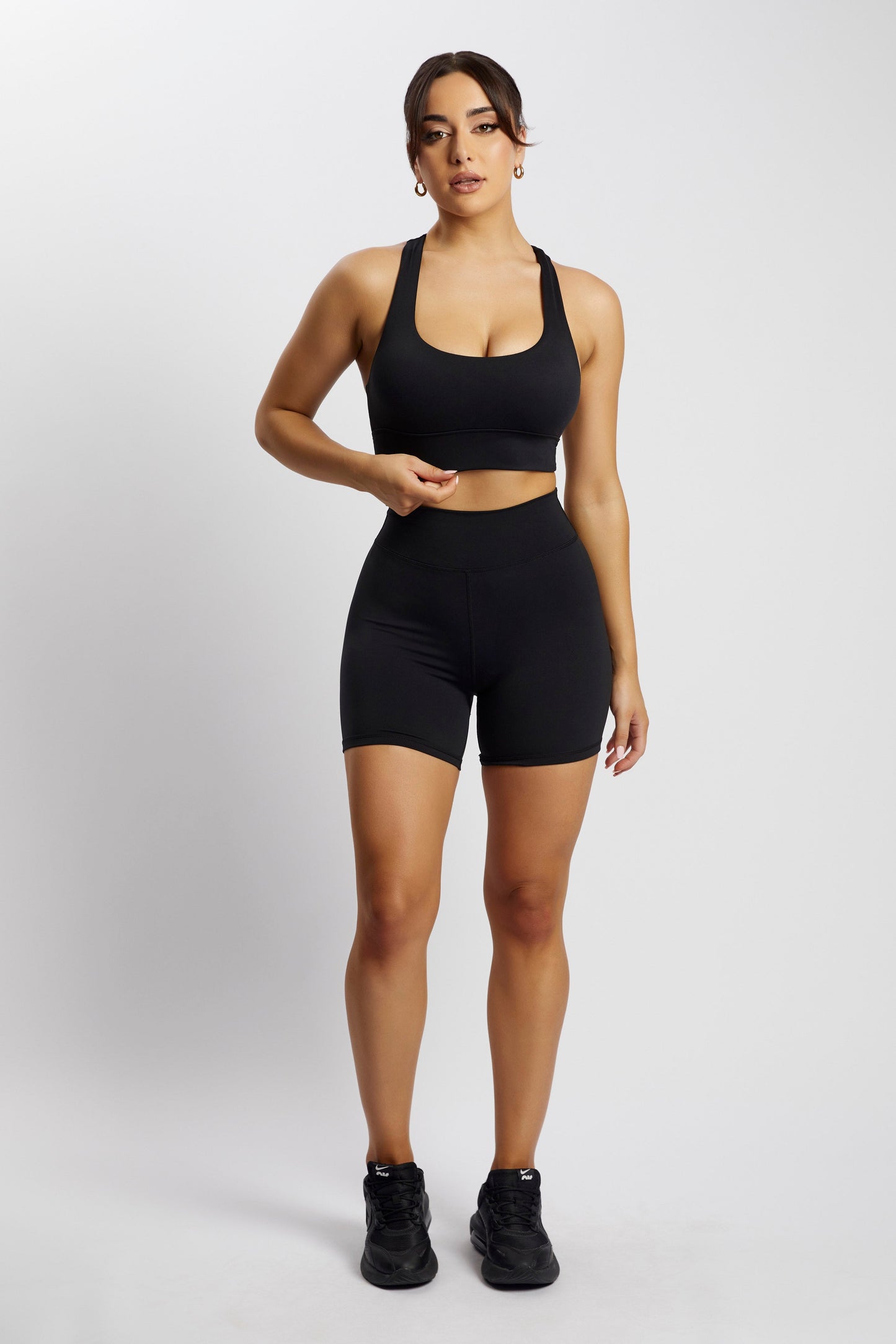 Carly Bike Shorts - Black